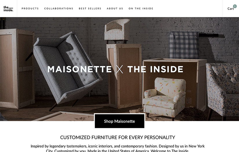 The Inside: Custom Furniture eCommerce Co screenshot 5